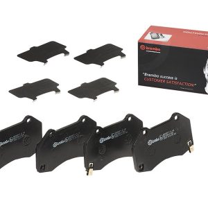 Brembo Brake Pad, Fmsi Number D1379-9074, Low-Metallic, Set of 4 – P23182