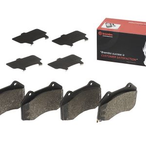 Brembo Brake Pad, Fmsi Number D1379-9074, Low-Metallic, Set of 4 – P23182