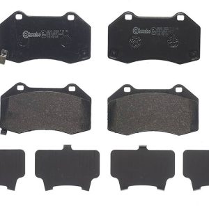 Brembo Brake Pad, Fmsi Number D1379-9074, Low-Metallic, Set of 4 – P23182
