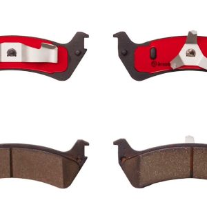 Brembo Brake Pad, Nao, Fmsi Number D667-7545, Ceramic, Set of 4, With Hardware – P24042N