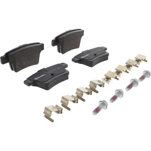 Brembo Brake Pad, Fmsi Number D1071-7976, Low-Metallic, Set of 4, With Hardware – P24063