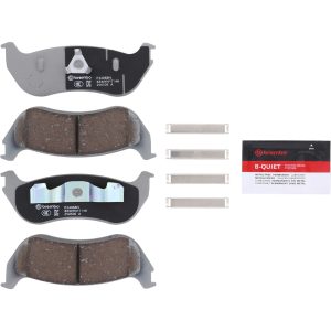 Brembo Brake Pad, Nao, Fmsi Number D881-7758, Ceramic, Set of 4 – P24068N