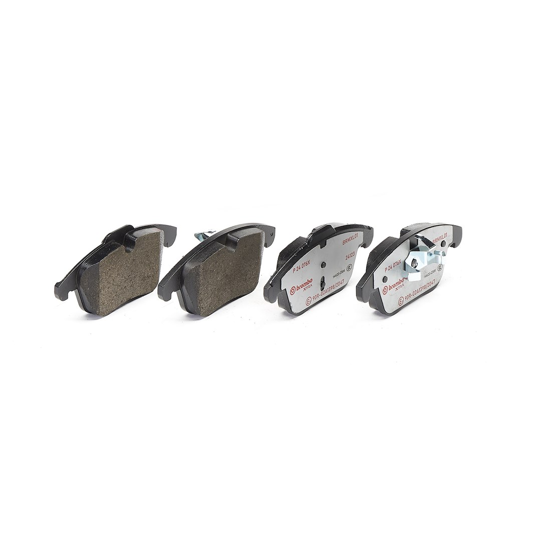 Brembo Brake Pad, Xtra Line, Fmsi Number D1306-8421, Low-Metallic, Set of 4 – P24076X