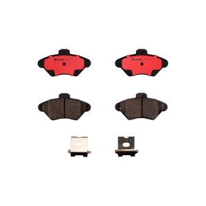 Brembo Brake Pad, Nao, Fmsi Number D600-7478, Ceramic, Set of 4, With Hardware – P24095N