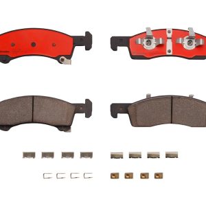 Brembo Brake Pad, Nao, Fmsi Number D934-7837, Ceramic, Set of 4, With Hardware – P24111N