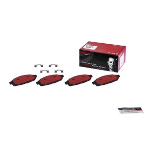 Brembo Brake Pad, Nao, Fmsi Number D931-7834, Ceramic, Set of 4, With Hardware – P24128N