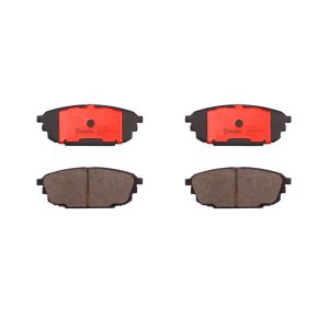 Brembo Brake Pad, Nao, Fmsi Number D892-7771, Ceramic, Set of 4 – P24142N