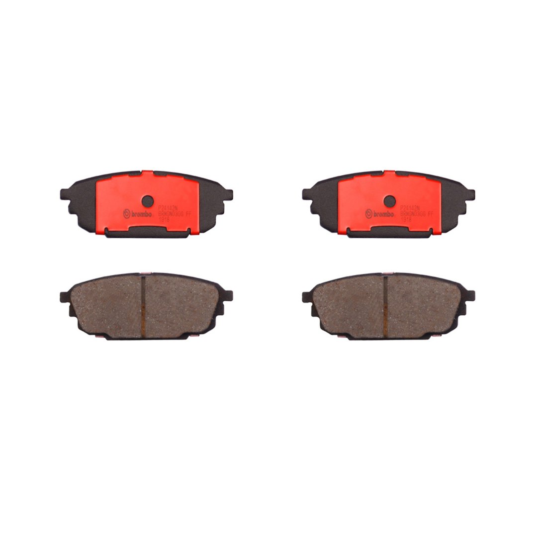 Brembo Brake Pad, Nao, Fmsi Number D892-7771, Ceramic, Set of 4 – P24142N