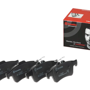 Brembo Brake Pad, Prime Line, Fmsi Number D1095-7957/ D1095-8248/ D1564-7957/ D1931-9155, Low-Metallic, Set of 4 – P24148