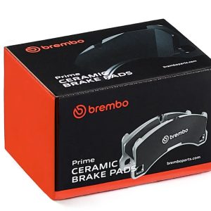 Brembo Brake Pad, Nao, Fmsi Number D1730-8954, Ceramic, Set of 4, With Brake Lubricant/ Mounting Hardware – P24151N