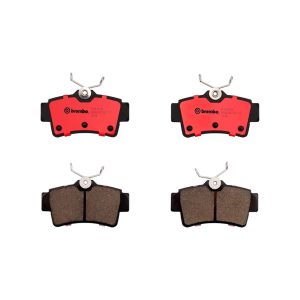 Brembo Brake Pad, Nao, Fmsi Number D627-7524, Ceramic, Set of 4, With Hardware – P24155N