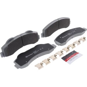 Brembo Brake Pad, Nao, Fmsi Number D1414-8528, Ceramic, Set of 4 – P24166N