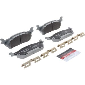 Brembo Brake Pad, Nao, Fmsi Number D1602-8816, Ceramic, Set of 4, With Hardware – P24168N