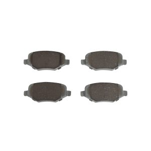 Brembo Brake Pad, Nao, Fmsi Number D1754-8970, Ceramic, Set of 4, With Hardware – P24172N
