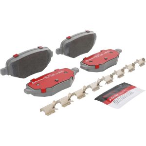Brembo Brake Pad, Xtra Severe Duty, Fmsi Number D1754-8970, Ceramic, Set of 4, With Pad Shims/ Mounting Hardware/ Brake Lubricant – P24172SD