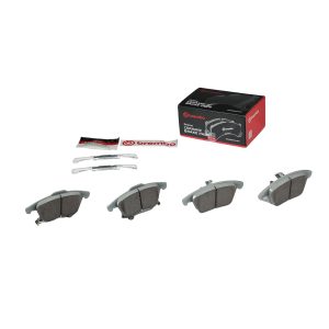 Brembo Brake Pad, Nao, Fmsi Number D1653-8882, Ceramic, Set of 4 – P24173N