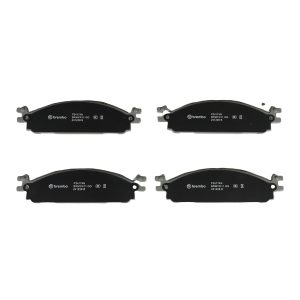 Brembo Brake Pad, Nao, Fmsi Number D1508-8715, Ceramic, Set of 4, With Hardware – P24174N