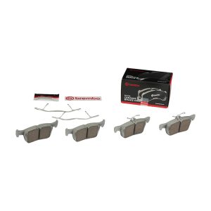 Brembo Brake Pad, Nao, Fmsi Number D1665-8893, Ceramic, Set of 4 – P24175N