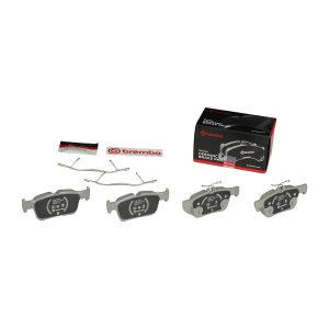 Brembo Brake Pad, Nao, Fmsi Number D1665-8893, Ceramic, Set of 4 – P24175N