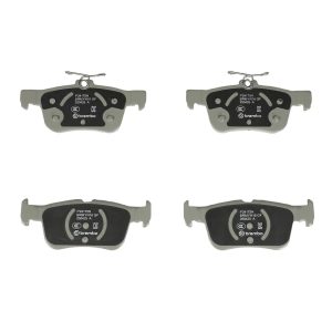 Brembo Brake Pad, Nao, Fmsi Number D1665-8893, Ceramic, Set of 4 – P24175N