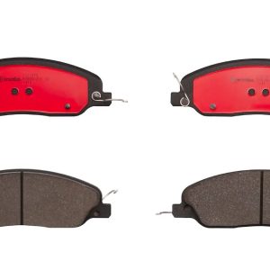 Brembo Brake Pad, Nao, Fmsi Number D1464-8520, Ceramic, Set of 4, With Hardware – P24181N