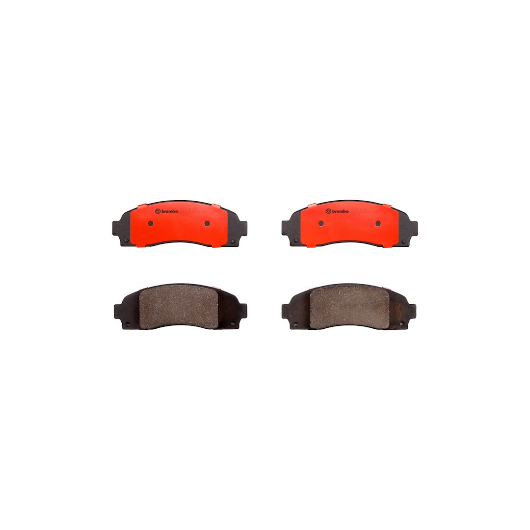 Brembo Brake Pad, Nao, Fmsi Number D833-7793, Ceramic, Set of 4, With Hardware – P24183N