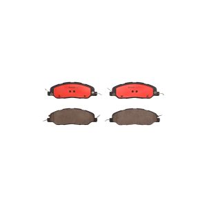 Brembo Brake Pad, Nao, Fmsi Number D1463-8663, Ceramic, Set of 4, With Hardware – P24185N