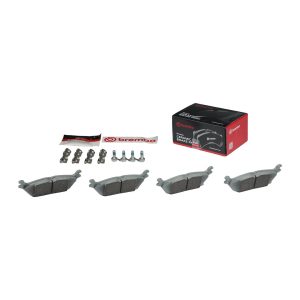 Brembo Brake Pad, Nao, Fmsi Number D1790-9018, Ceramic, Set of 4, With Hardware – P24200N