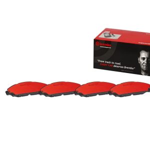 Brembo Brake Pad, Nao, Fmsi Number D1791-9020, Ceramic, Set of 4, With Hardware – P24206N