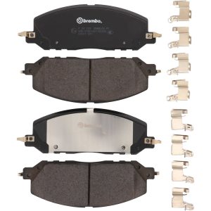 Brembo Brake Pad, Prime Line, Fmsi Number D2229-9468, Low-Metallic, Set of 4 – P24243