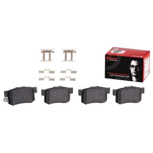 Brembo Brake Pad, Nao, Fmsi Number D536-7418, Ceramic, Set of 4, With Hardware – P28039N