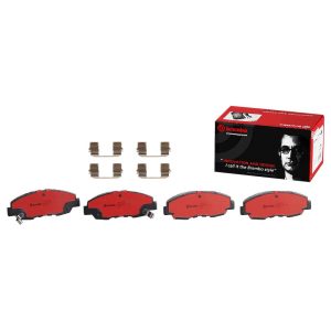 Brembo Brake Pad, Nao, Fmsi Number D465-7573, Ceramic, Set of 4, With Hardware – P28042N