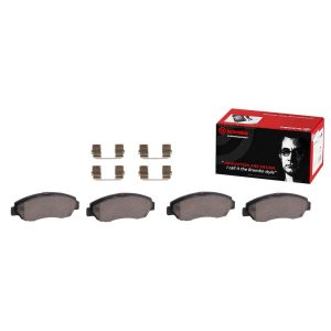 Brembo Brake Pad, Nao, Fmsi Number D465-7573, Ceramic, Set of 4, With Hardware – P28042N