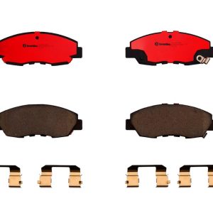 Brembo Brake Pad, Nao, Fmsi Number D465-7573, Ceramic, Set of 4, With Hardware – P28042N
