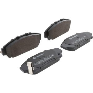 Brembo Brake Pad, Fmsi Number D617-7493, Low-Metallic, Set of 4 – P28048