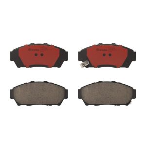 Brembo Brake Pad, Nao, Fmsi Number D617-7493, Ceramic, Set of 4 – P28048N