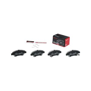 Brembo Brake Pad, Nao, Fmsi Number D1394-8502, Ceramic, Set of 4 – P28050N