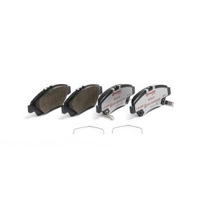 Brembo Brake Pad, Xtra Line, Fmsi Number D1394-8502, Low-Metallic, Set of 4, With Pad Wear Sensor and Mounting Hardware – P28050X