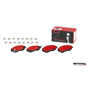 Brembo Brake Pad, Nao, Fmsi Number D764-7632, Ceramic, Set of 4, With Hardware – P28052N