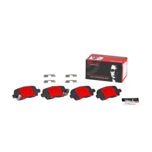 Brembo Brake Pad, Nao, Fmsi Number D865-7740, Ceramic, Set of 4, With Hardware – P28057N