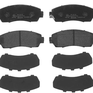 Brembo Brake Pad, Prime Line, Fmsi Number D1089-7994/ D1521-7994, Low-Metallic, Set of 4 – P28068