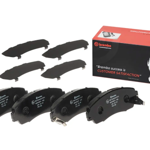Brembo Brake Pad, Prime Line, Fmsi Number D1089-7994/ D1521-7994, Low-Metallic, Set of 4 – P28068
