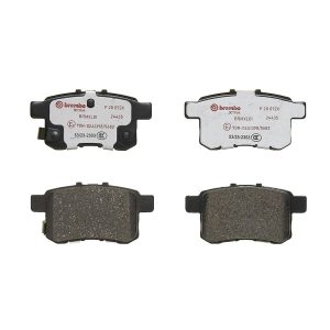 Brembo Brake Pad, Xtra Line, Fmsi Number D1336-8447/ D1451-8447/ D1451-8711, Low-Metallic, Set of 4 – P28072X