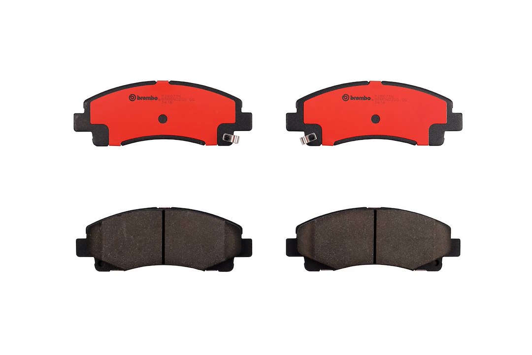 Brembo Brake Pad, Nao, Fmsi Number D1102-8208, Ceramic, Set of 4 – P28073N
