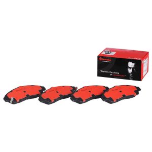 Brembo Brake Pad, Nao, Fmsi Number D1378-8396, Ceramic, Set of 4 – P28074N