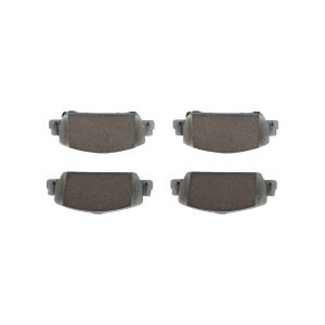 Brembo Brake Pad, Nao, Fmsi Number D1654-8883, Ceramic, Set of 4, With Hardware – P28077N