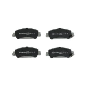 Brembo Brake Pad, Nao, Fmsi Number D1654-8883, Ceramic, Set of 4, With Hardware – P28077N