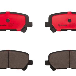 Brembo Brake Pad, Nao, Fmsi Number D1585-8397, Ceramic, Set of 4, With Hardware – P28083N