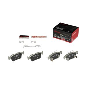 Brembo Brake Pad, Nao, Fmsi Number D1878-9106, Ceramic, Set of 4 – P28089N