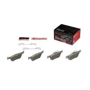 Brembo Brake Pad, Nao, Fmsi Number D1878-9106, Ceramic, Set of 4 – P28089N